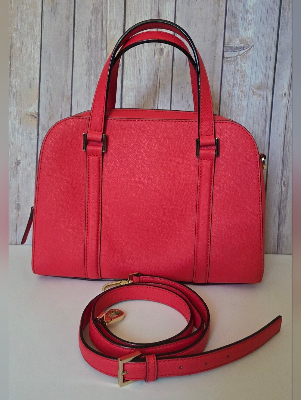 kate spade Cora leather satchel with detachable strap - Picture 2 of 16